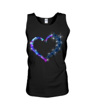 Turtle Purple Heart Unisex Tank tile