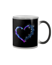 Turtle Purple Heart Color Changing Mug tile