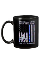 Baseball Back The Blue 2 Side Mug tile