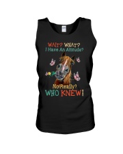 Horse Attitude Really Unisex Tank tile