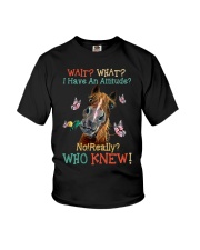 Horse Attitude Really Youth T-Shirt tile