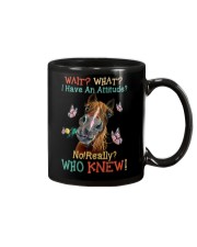 Horse Attitude Really Mug tile