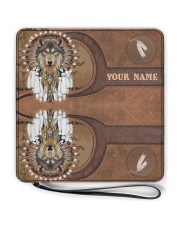 Native American Wolf Womens Clutch Purse Women's Clutch Purse Horizontal full