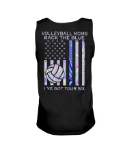 Volleyball Moms Black The Blue Unisex Tank tile
