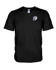Rugby Moms The Blue 2 Sides V-Neck T-Shirt tile