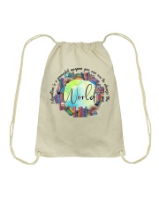 Education Is A Powerful Weapon Drawstring Bag tile