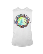 Education Is A Powerful Weapon Sleeveless Tee tile
