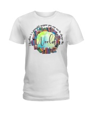 Education Is A Powerful Weapon Ladies T-Shirt tile