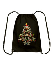 Turtle Christmas Tree Drawstring Bag tile