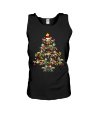 Turtle Christmas Tree Unisex Tank tile