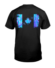 Canada heartbeat Classic T-Shirt back