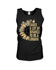 It Takes A Lot Of Sparkle Librarian Unisex Tank tile