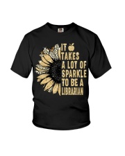 It Takes A Lot Of Sparkle Librarian Youth T-Shirt tile