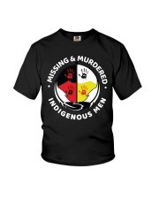 Missing Murdered Idigenous Men Youth T-Shirt tile