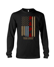 Papa American Flag T-Shirt Long Sleeve Tee tile