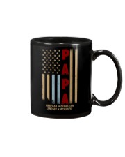 Papa American Flag T-Shirt Mug tile