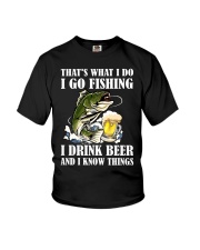 I Drink Beer And I Know Youth T-Shirt tile