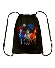 Horse Independent Day Drawstring Bag tile