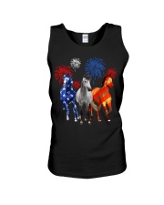 Horse Independent Day Unisex Tank tile