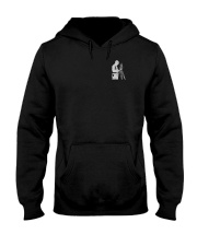 Surveyor Back The Blue 2 Sides Hooded Sweatshirt tile
