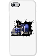 Steel blue Truck Crack Phone Case tile