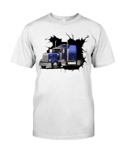 Steel blue Truck Crack Classic T-Shirt tile