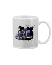 Steel blue Truck Crack Mug tile