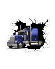 Steel blue Truck Crack Sticker tile