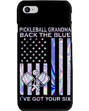 Pickleball Grandmas The Blue 2 Sides Phone Case tile