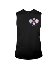 Pickleball Grandmas The Blue 2 Sides Sleeveless Tee tile