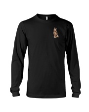 Husky Moms Back The Blue 2 Sides Long Sleeve Tee tile