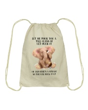 Get over it Drawstring Bag tile