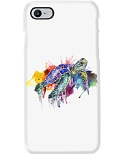 Turtle Watercolor Phone Case tile