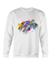 Turtle Watercolor Crewneck Sweatshirt tile