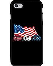 Camping American Flag Phone Case tile