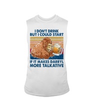 i don't drink darryl more talkative Sleeveless Tee tile