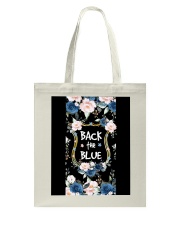 Back the blue 2 Tote Bag tile