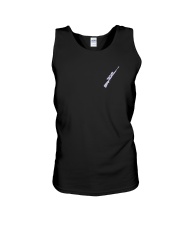 Hunters Back The Blue 2 Sides v2 Font Unisex Tank tile