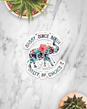 Elephant - Salty By Choice Sticker - 2 pack (Horizontal) aos-sticker-2-pack-horizontal-lifestyle-front-06