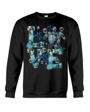 Blue Turtle Love Crewneck Sweatshirt tile