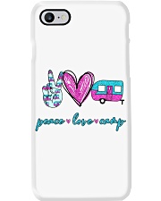 Peace Love Camping Classic T-Shirt Phone Case tile