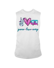 Peace Love Camping Classic T-Shirt Sleeveless Tee tile