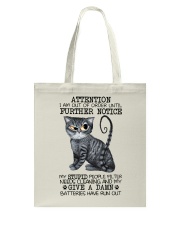 Attention I'M Out Of Order Tote Bag tile