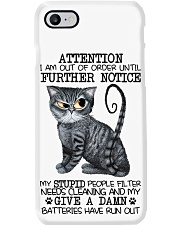 Attention I'M Out Of Order Phone Case tile