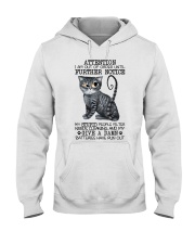 Attention I'M Out Of Order Hooded Sweatshirt tile