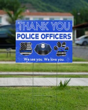 Police Officers 24x18 Yard Sign aos-yard-sign-24x18-lifestyle-front-13