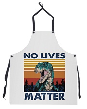 dinosaur no lives matter Apron tile