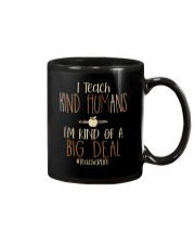 Teach Kind Humans Kind Mug tile