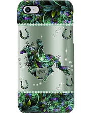 Horse Metal Pattern Print Phone Case i-phone-8-case