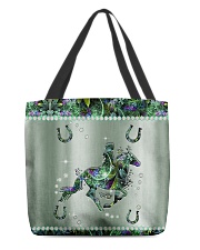 Horse Metal Pattern Print All-Over Tote tile